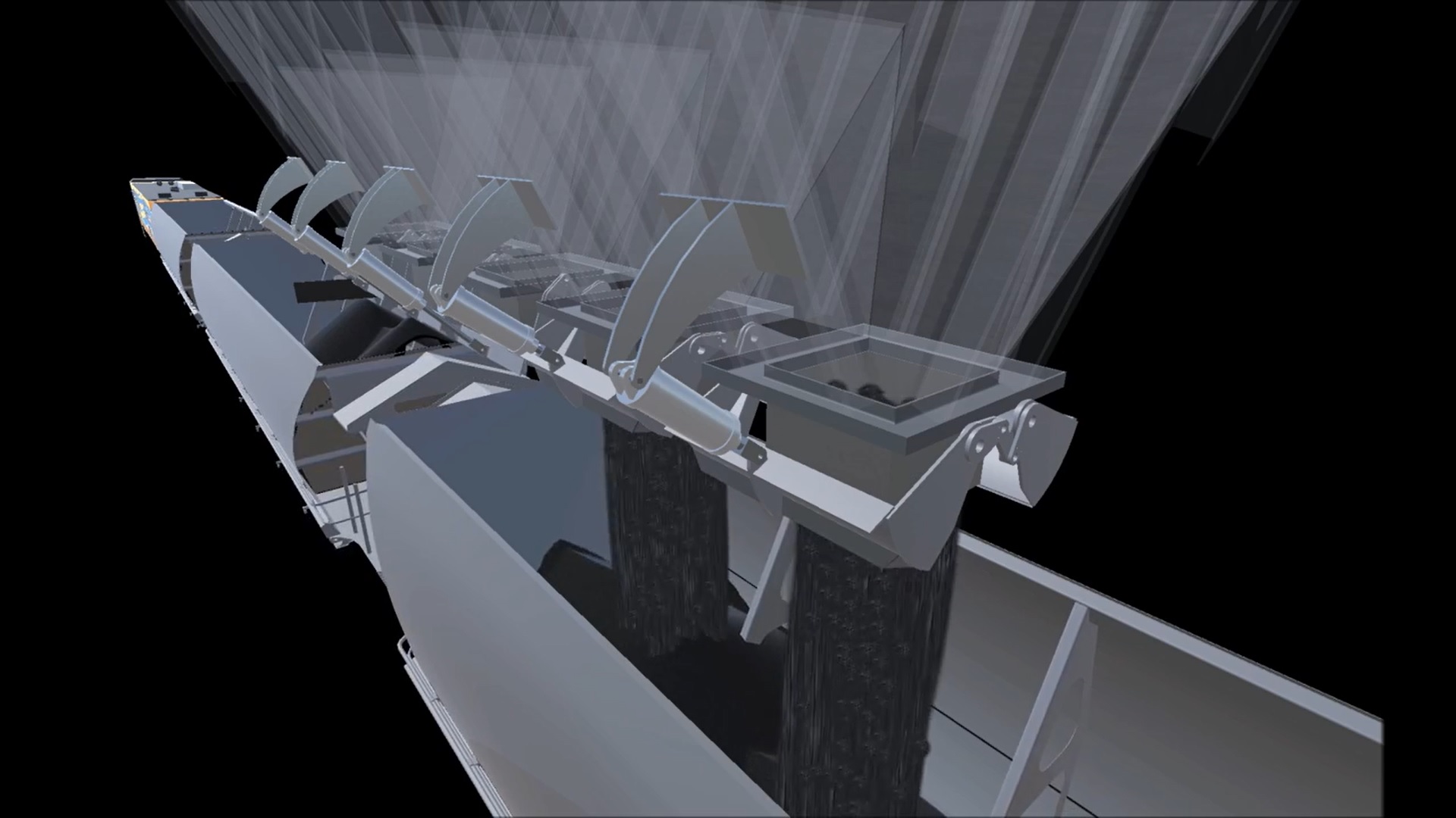 Transfer point design – chutes