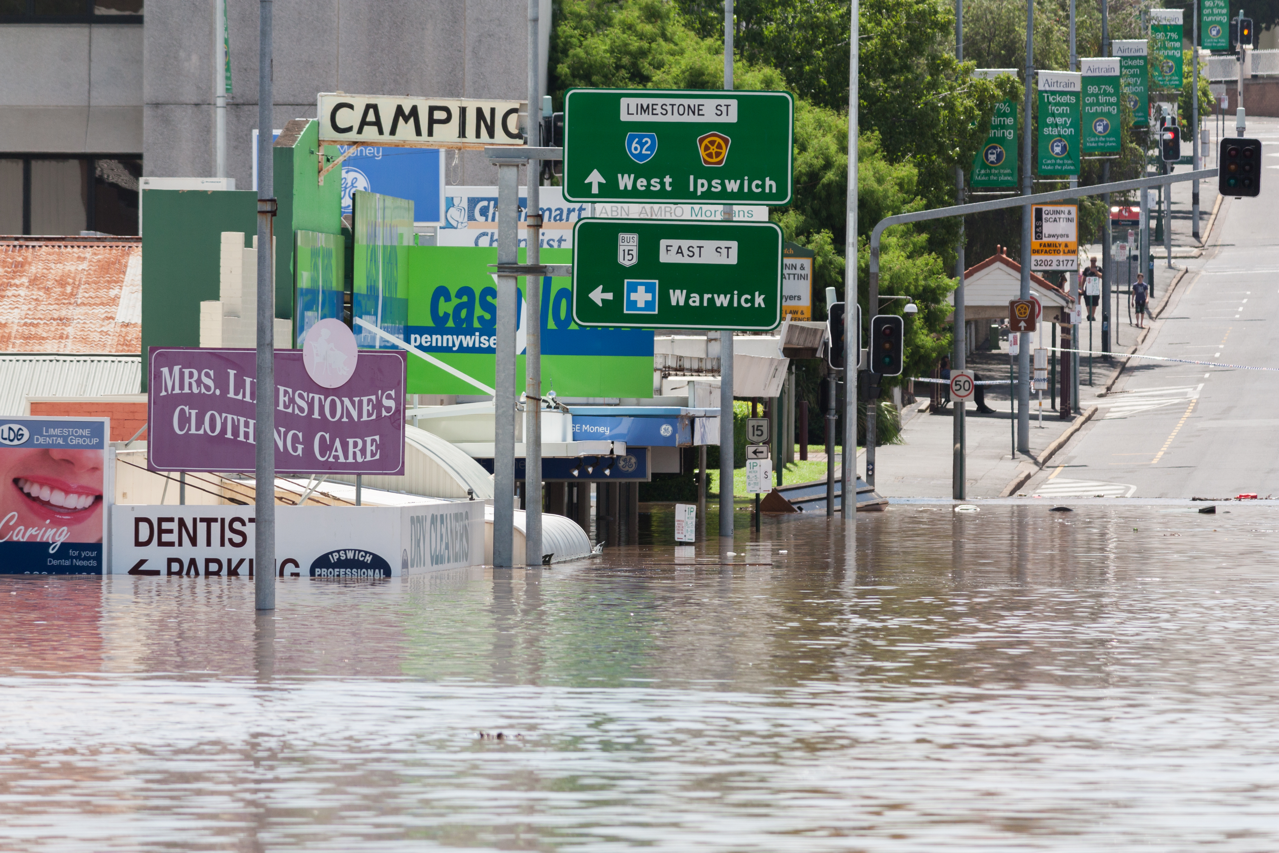 Australia flooding - Ipswich