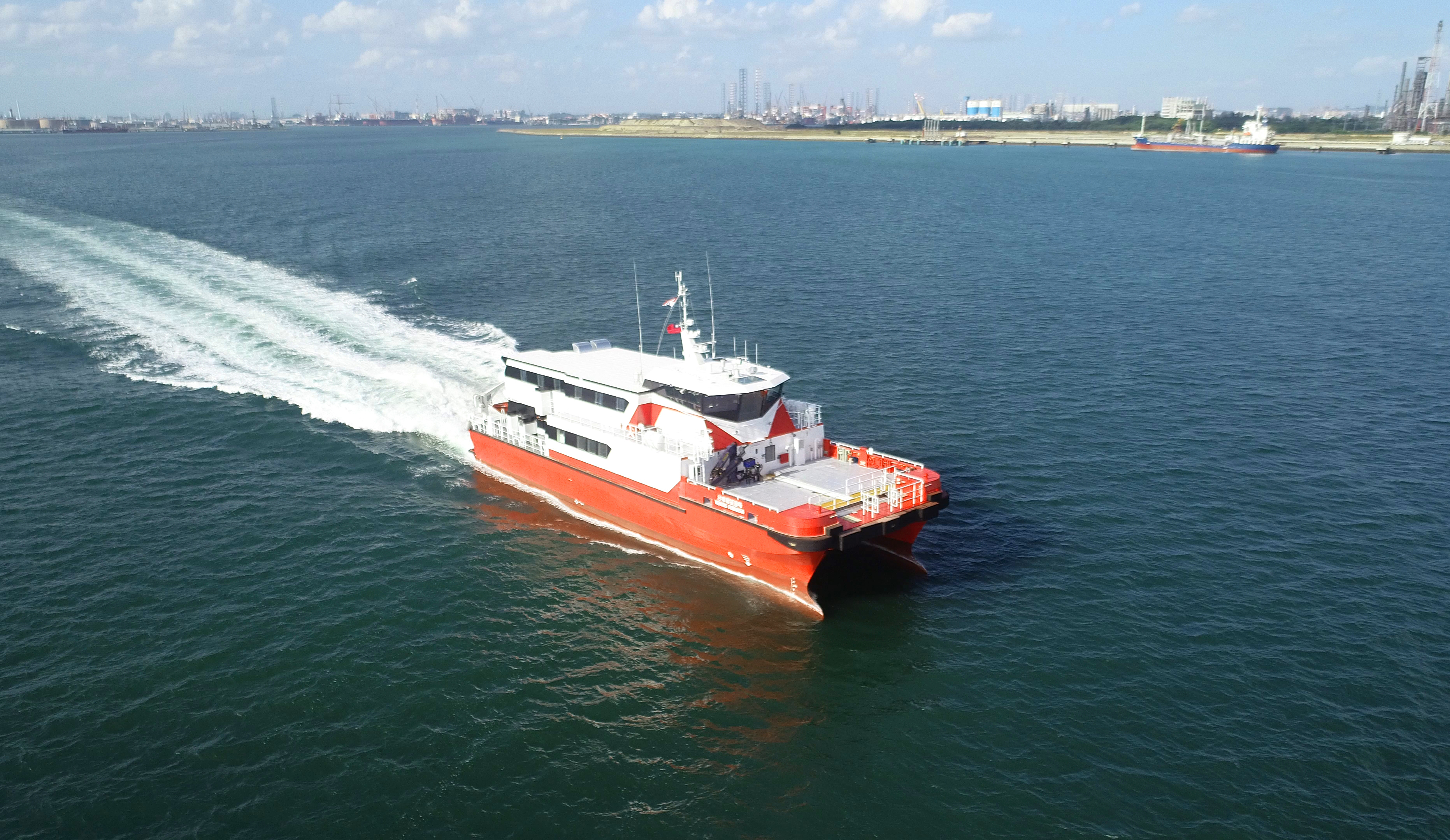 Latest BMT designed SATV makes waves in offshore wind