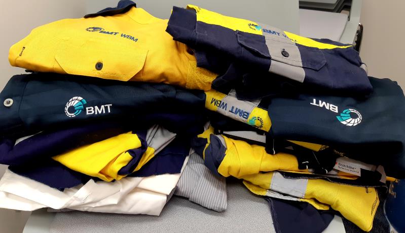 Re-purposing branded clothing