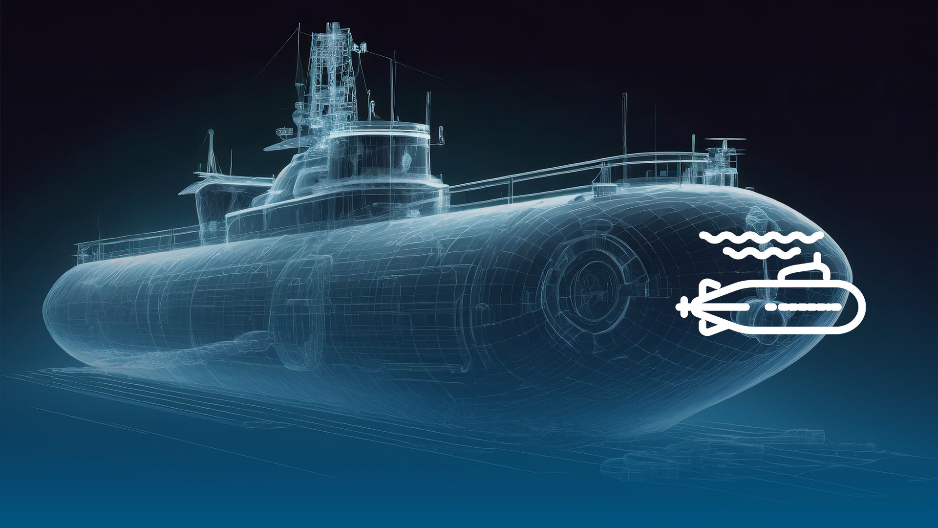 firefly-a-submarine-in-xray-view-on-dark-background-with-more-copyspace-around-it-and-space-for-tex